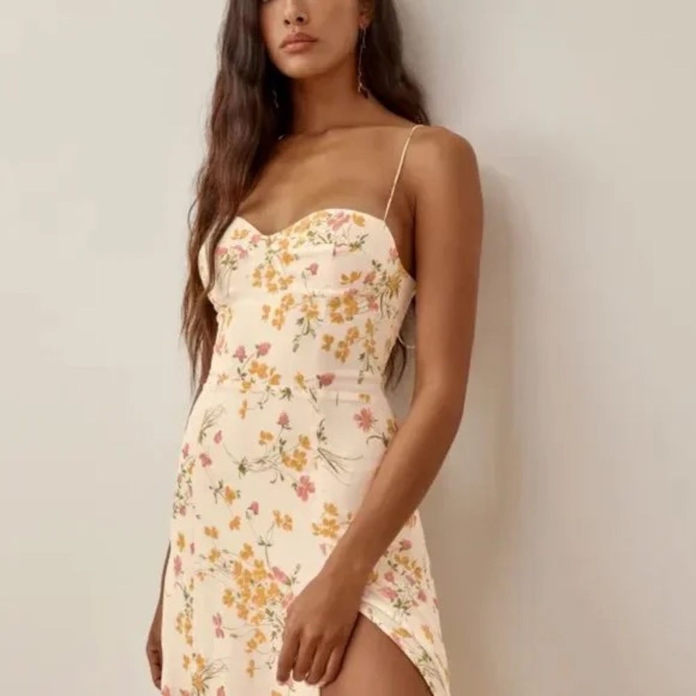 Reformation Juliette Midi Dress in Aries